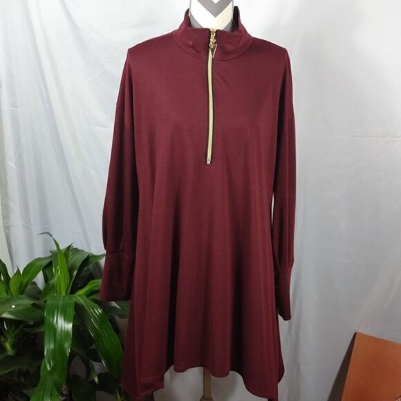NWT Sheilay Long Sleeve Mini Dress - Picture 1 of 8